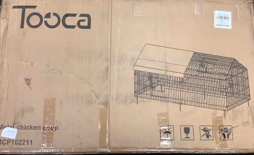 Tooca Metal Chicken Coop, Appears New - Lot 87