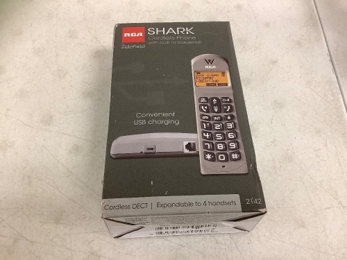 RCA Shark Cordless Phone, Appears New - Lot 140