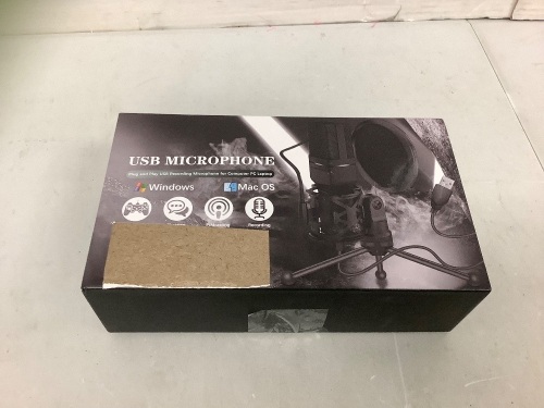 USB Microphone, Untested, E-Commerce Return - Lot 155