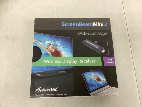 ScreenBeamMini2 Powers Up, Appears New - Lot 183