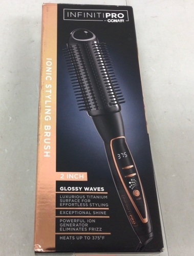 Infiniti Pro Conair Ionic Styling Brush, Powers Up, E-Commerce Return - Lot 188