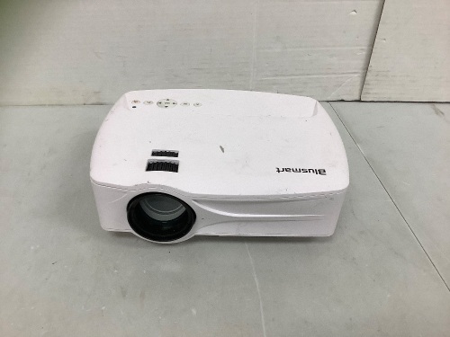 Blusmart LED Projector, No Cord, Untested, E-Commerce Return - Lot 197