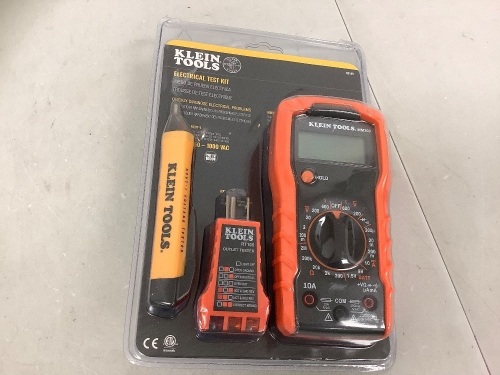 Klein Tools Electrical Test Kit, Powers Up, Appears New - Lot 198