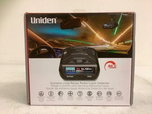 Uniden Extreme Long Range Radar/Laser Detector, E-Comm Return - Lot 215