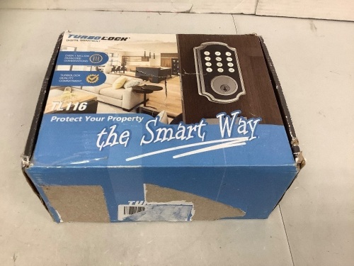 TurboLock Digital Smartbolt, E-Commerce Return - Lot 231