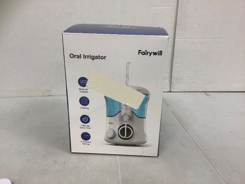 Fairywill Oral Irrigator, Untetsed, New - Lot 265