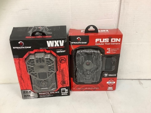 Lot of (2) Trail Cameras, Untested, E-Commerce Return - Lot 276
