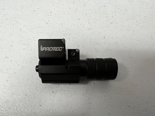 iProtec Rail Mount Laser, Untested, Needs a Battery, E-Commerce Return w/ Slight Damage on Mount as shown - Lot 277