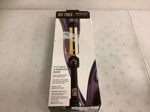 Hot Tools 1.5" Flipperless Wand, Appears New - Lot 283