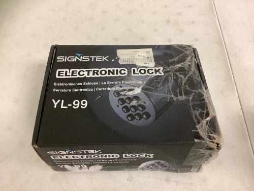 Signstek Electronic Lock, Appears New - Lot 299