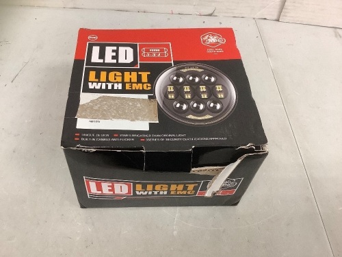 LED Light w/ EMC, E-Commerce Return - Lot 307