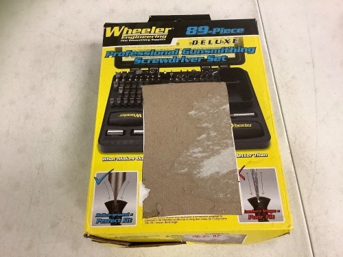 Wheeler Gunsmithing Screwdriver Set, Appears New - Lot 329