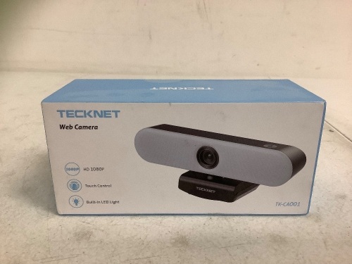 Tecknet Web Camera, Untested, E-Commerce Return - Lot 333