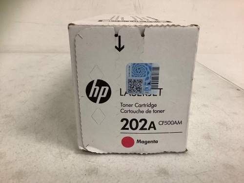 HP Laser Jet Toner Cartridge, Magenta, New - Lot 334
