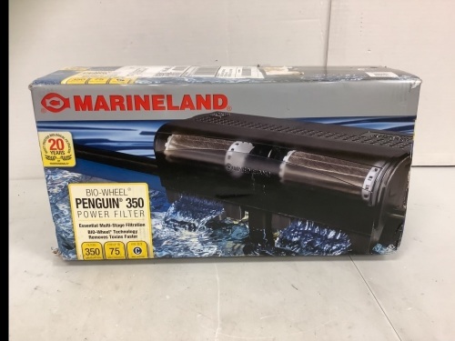 Marineland Bio Wheel Penguin 350 Power Filter, Powers up, E-Commerce Return - Lot 360