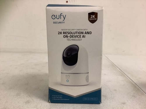 Eufy Indoor Security Camera, Untested, E-Commerce Return - Lot 366