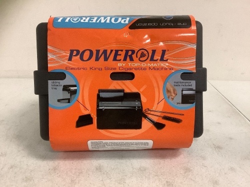Poweroll Electric King Size Cigarette Machine, Appears New - Lot 391