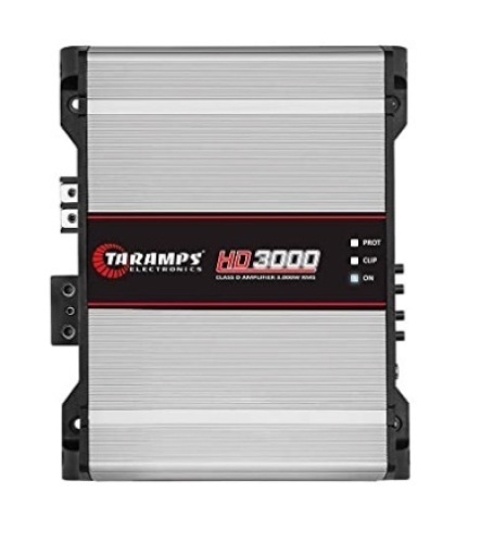 Taramps HD 3000 1 Channel 3000 Watts Rms Car Audio Amplifier 2 Ohms, New - Lot 395