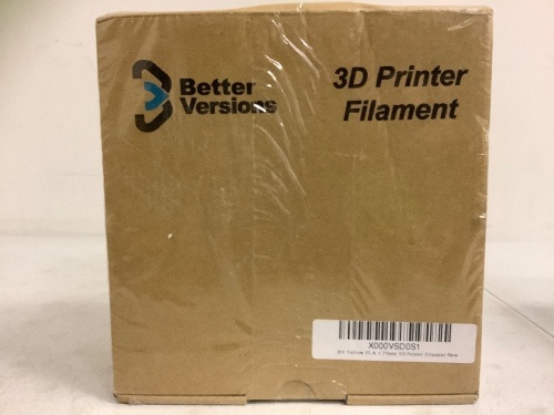 Better Versions 3D Printer Filament, New - Lot 397