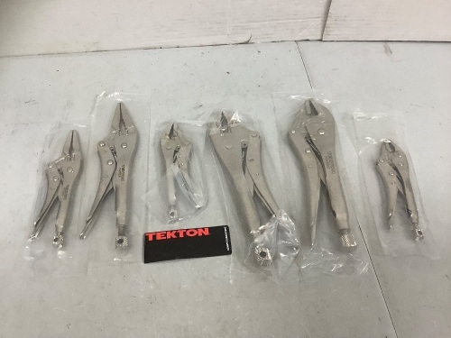 Locking Pliers Set, Appears New - Lot 431