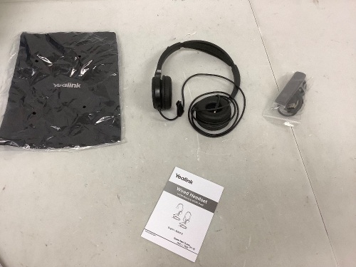 Yealink USB Wired Headset, E-Commerce Return - Lot 471