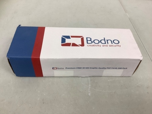 Bodno PVC Cards 300 pack, Appears New - Lot 474