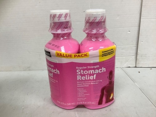 Lot of (3) Two Pack Stomach Relief, New - Lot 494