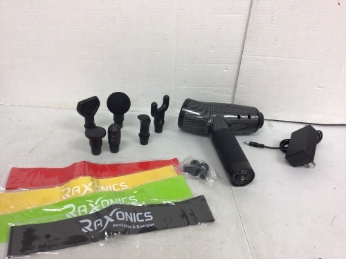 Raxonics Massage Gun, Appears New - Lot 525