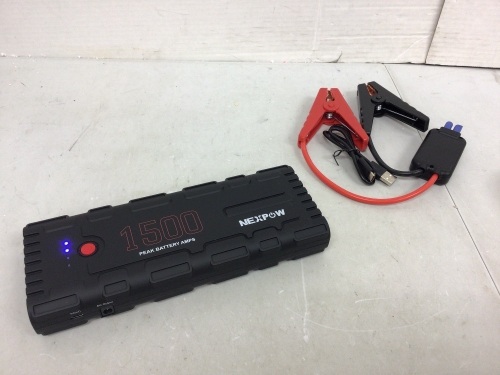 Nexpow Jump Starter and Power Bank, E-Comm Return - Lot 532