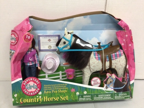 Adventure Girls Country Horse Set, E-Comm Return - Lot 574
