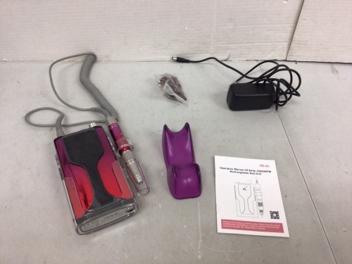 Belle Rechargeable Nail Drill, E-Comm Return - Lot 575