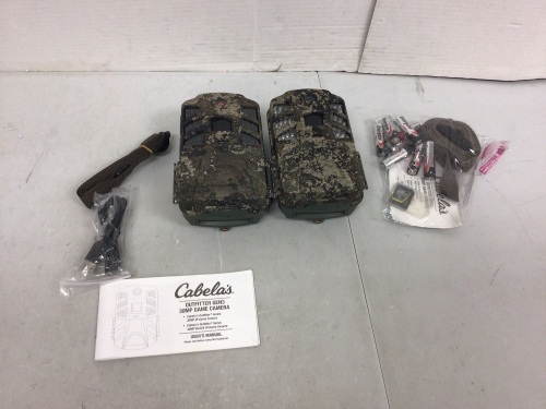 Lot of (2) Trail Cameras, Untested, E-Commerce Return - Lot 618