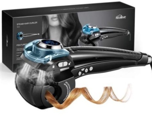 Kealive Steam Hair Curler, E-Comm Return - Lot 633