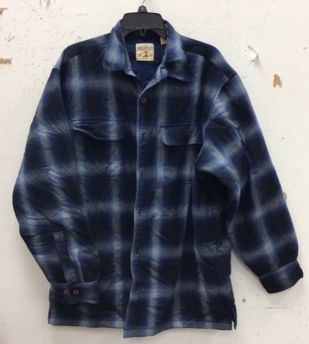 RedHead Mens Fleece Lined Shirt Jacket, L, E-Commerce Return, Snag on Sleeve - Lot 663