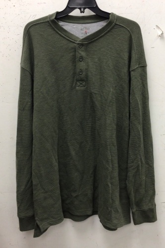 RedHead Mens Henley Shirt, 2XL, E-Commerce Return - Lot 664