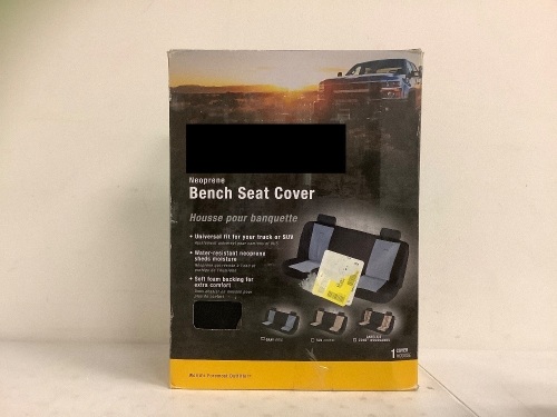 Neoprene Bench Seat Cover, E-Comm Return - Lot 697