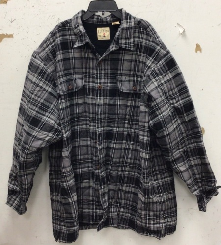 RedHead Mens Flannel Shirt Jacket, 2XL, E-Commerce Return - Lot 743