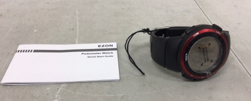 Ezon Pedometer Watch, Untested, E-Commerce Return - Lot 826