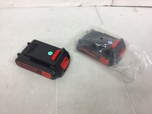 20V Lithium Battery for Power Tools, Appears New - Lot 831