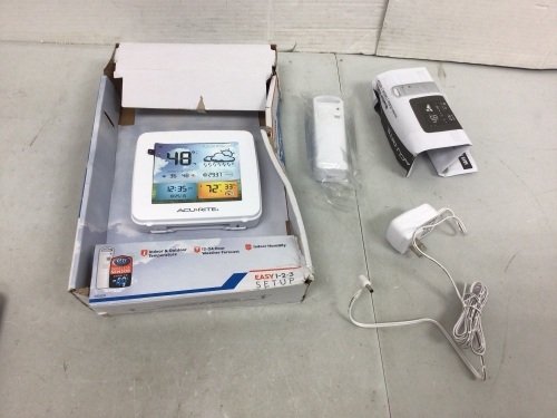 Acurite Weather Forecaster, Untested, E-Commerce Return - Lot 832