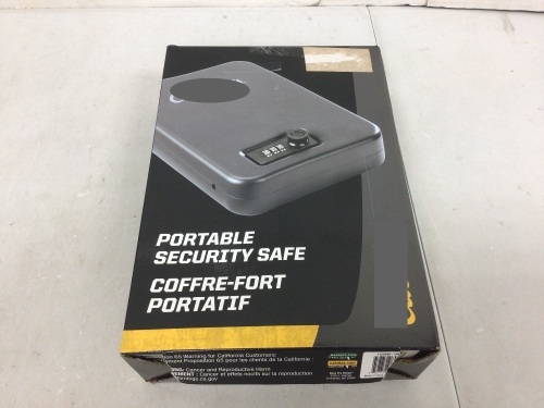 Portable Security Safe, Appears New - Lot 865
