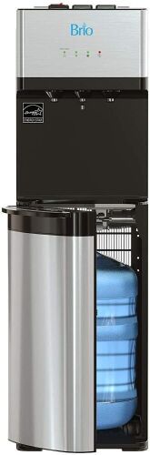 Brio Self Cleaning Bottom Loading Water Cooler Water Dispenser, 3 Temperature Settings - Lot 41