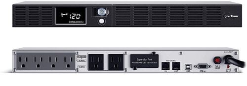 CyberPower OR700LCDRM1U Smart App LCD UPS, 700VA/400W, 6 Outlets, AVR, 1U Rackmount - Lot 109