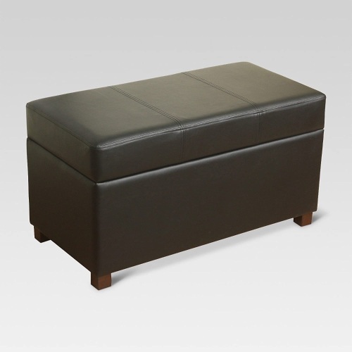 Threshold Essex Storage Ottoman - Lot 155