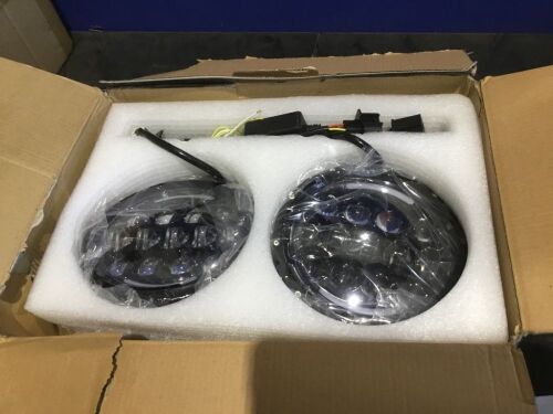 LED Headlights for Jeep Wrangler  - Lot 173