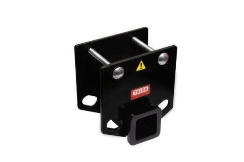 RV Bumper Hitch 2 Inch Receiver for 4 inch Bumper Beams Hitch Mount Trailer Towing Adapter For Cargo Carrier Bike Racks Towing  - Lot 251