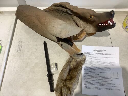 Bird-X Coyote 3-D Predator Replica Visual Scare for Bird and Pest Control - Lot 335