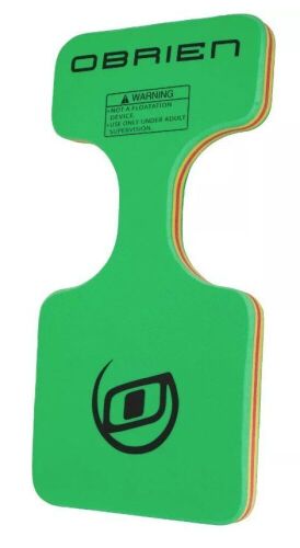 O'Brien XL Adult Water Saddle Thick Floating Foam Swim Seat Chair Float, Rasta Green - Lot 808