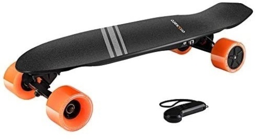 enskate R3 Mini Electric Shortboard with Remote Controller, Dual Motors, 8 Layers Maple. Appears New. Untested - Lot 98