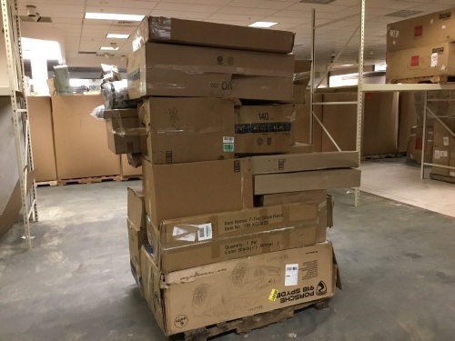 Unsorted and Untouched Pallet of AMZN Returns. SEE PICTURES. This is a pallet straight off a truck. - Lot 99